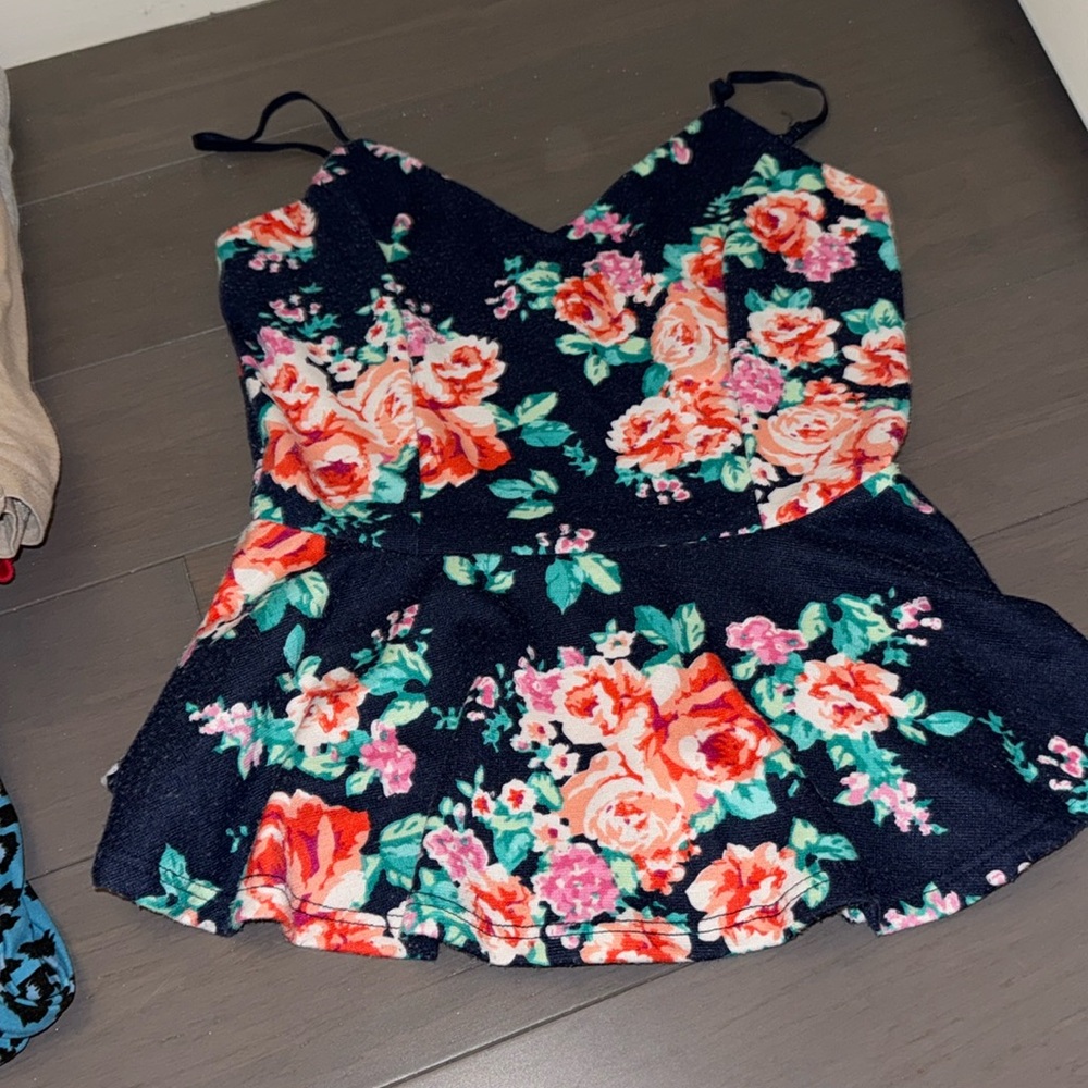 floral tank